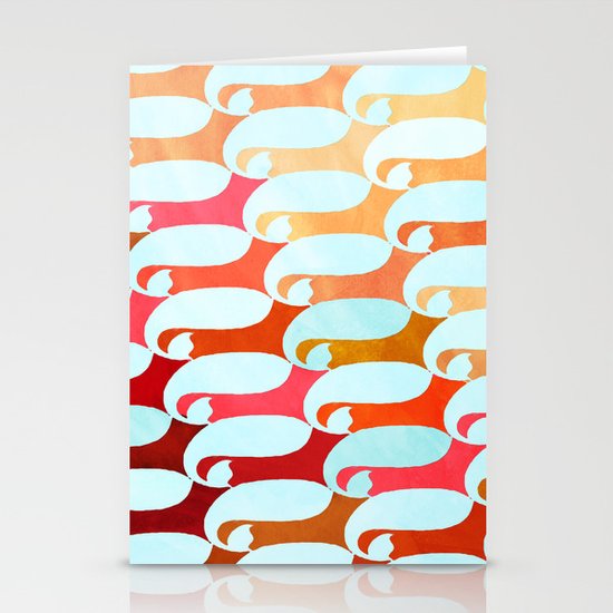 Blue Whale & Red Fox Stationery Cards