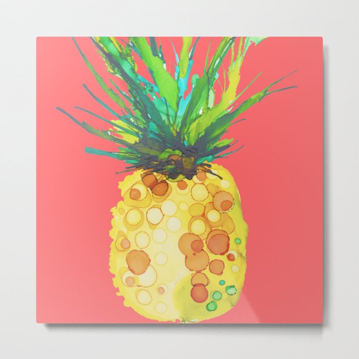 Pineapple Mango Daiquiri Metal Print