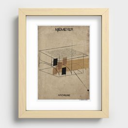 02_Archiline- niemeyer Recessed Framed Print