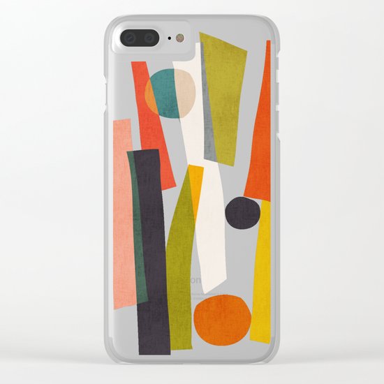 Sticks and Stones Clear iPhone Case