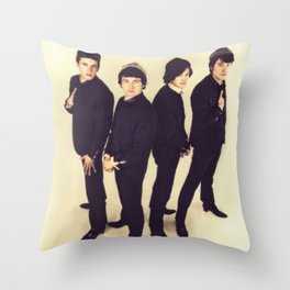The Kinks, Music Legends Throw Pillow