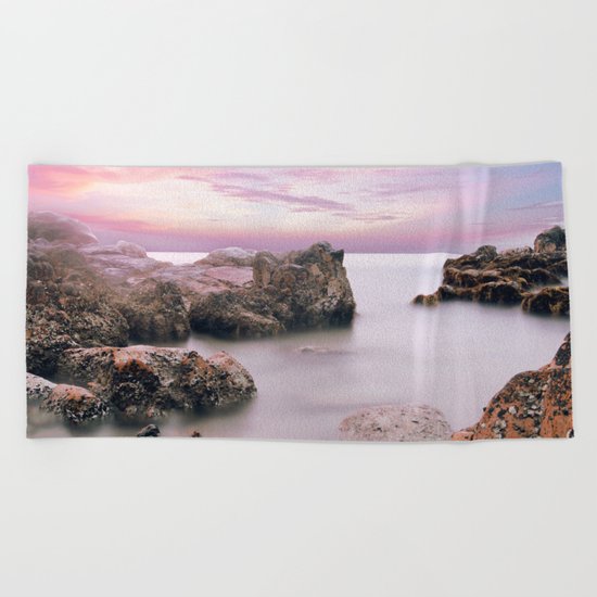 Calming Hues Beach Towel