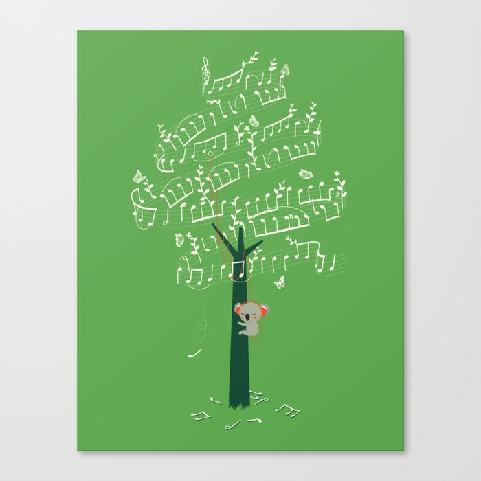 Tree Hugger Canvas Print