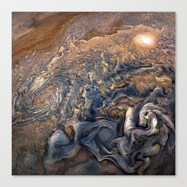 Jupiter's Clouds Canvas Print
