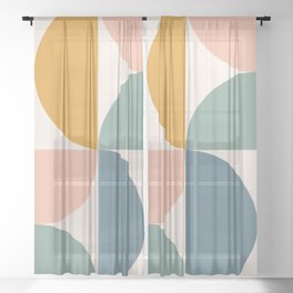 Bold Minimalism XXII Sheer Curtain