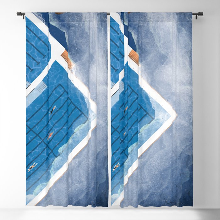 Bondi Icebergs Pools  Blackout Curtain