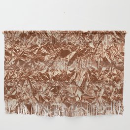Orange Foil Modern Collection Wall Hanging