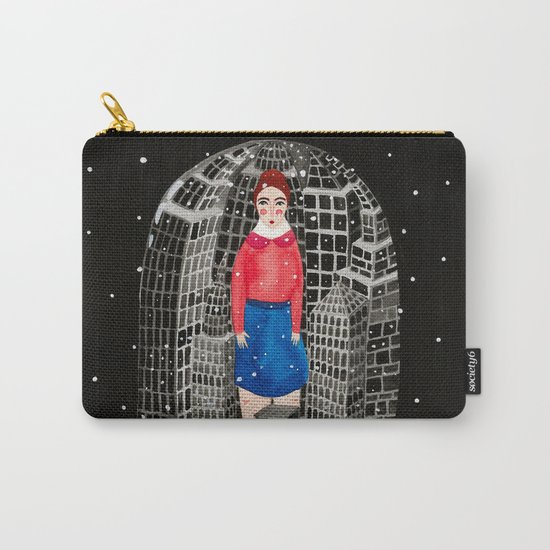 Snowglobe Carry-All Pouch
