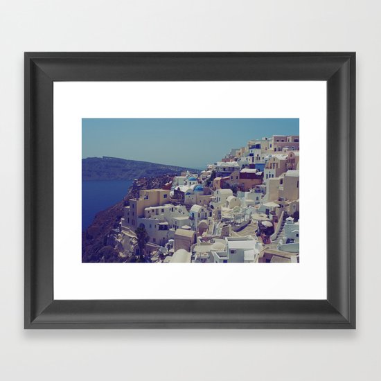 Oia, Santorini, Greece II Framed Art Print