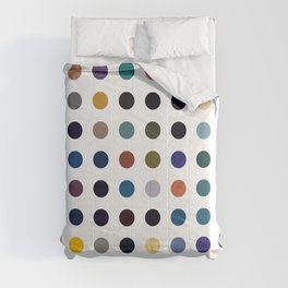 Gyhldeptis - Colorful Abstract Dots Art Comforter