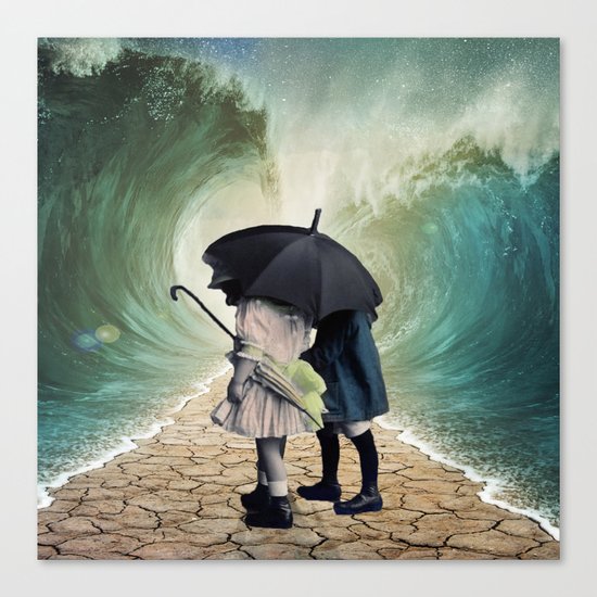 Waves Canvas Print