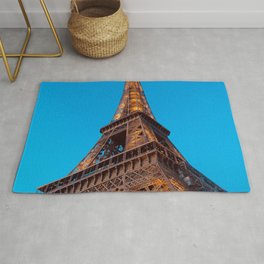 Eiffel Tower, Paris Photography, France lovers, romantic photo, architecture photos, iron building Rug