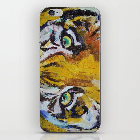 Tiger Psy Trance iPhone & iPod Skin