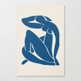 Henri Matisse poster - Woman blue nude Canvas Print