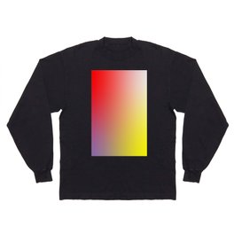88  Rainbow Gradient Colour Palette 220506 Aura Ombre Valourine Digital Minimalist Art Long Sleeve T-shirt