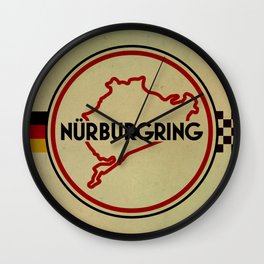 Nürburgring, the Green Hell Wall Clock