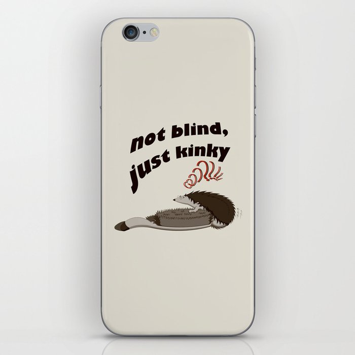 Not blind, just kinky! iPhone Skin