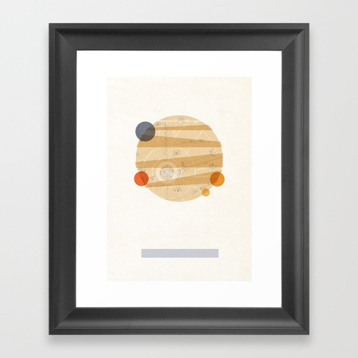 Jupiter I Framed Art Print