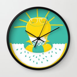 It's All About Summer Wall Clock