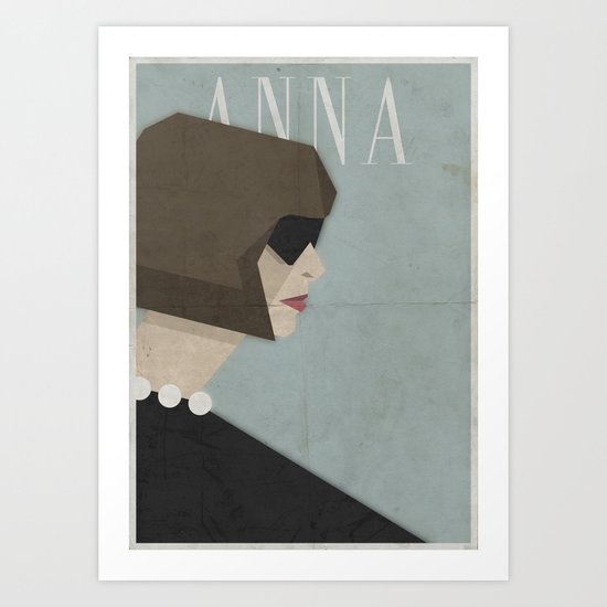 Anna Art Print