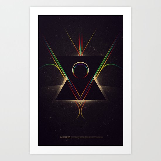 In Fra Red Art Print