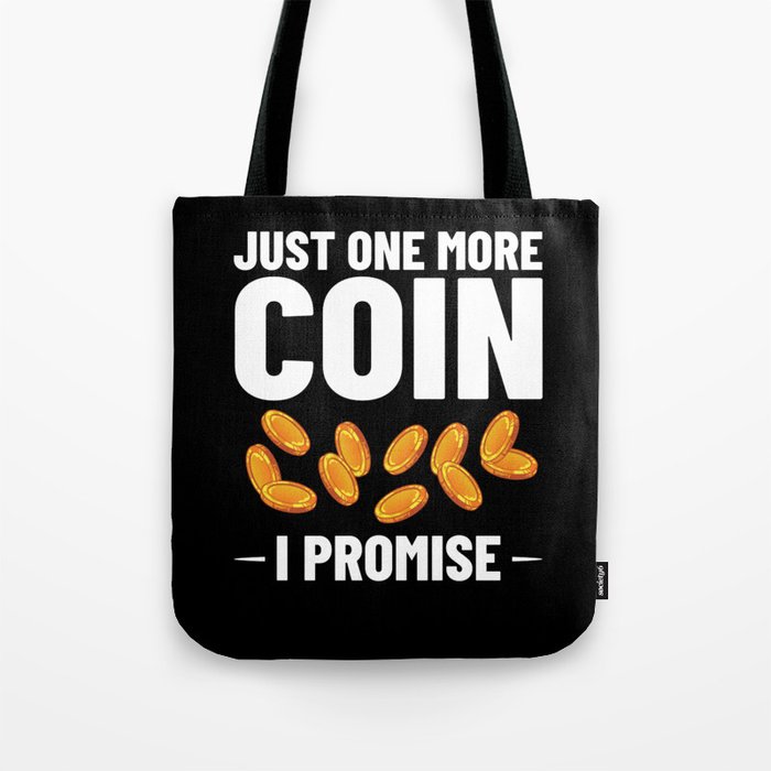 Coin Collecting Numismatist Beginner Pennies Money Tote Bag