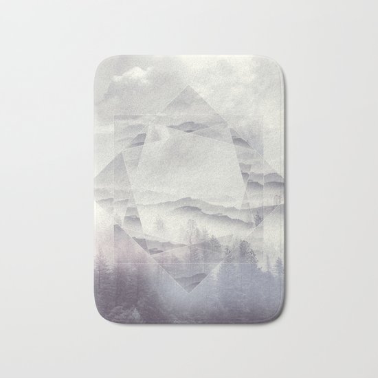 Geometric Vibes 01 Bath Mat