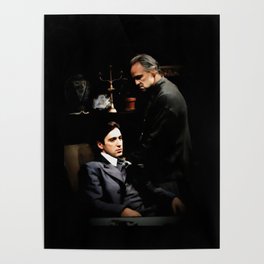Marlon Brando and Al Pacino Poster