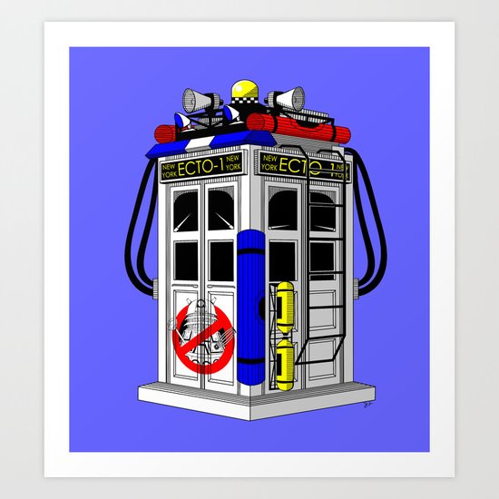 Tardis-1 Art Print