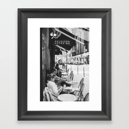 Paris Cafe Framed Art Print