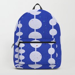 Boho beads #1 Persian blue Backpack