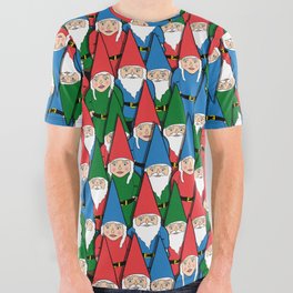 gnomes All Over Graphic Tee