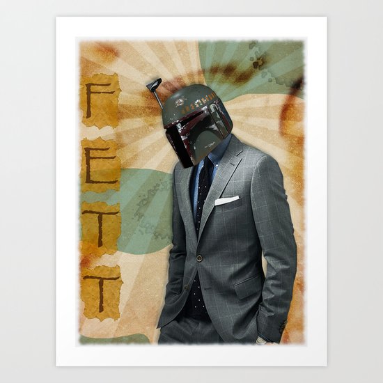 FETT Art Print