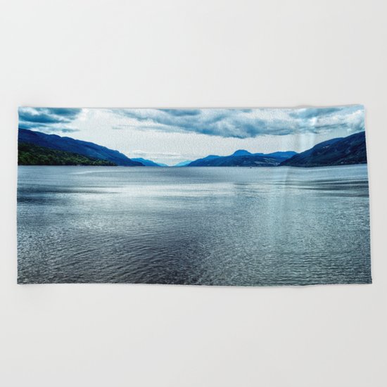 Loch Ness Scotland Beach Towel