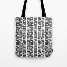 Shape Stripe - grey Tote Bag