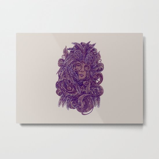The Wings Metal Print