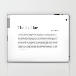 The Bell Jar by Sylvia Plath Laptop Skin