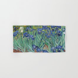 Irises, Vincent Van Gogh Hand & Bath Towel