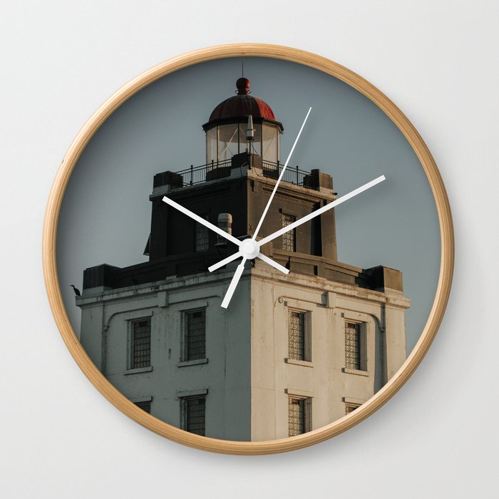 Poe Reef Lighthouse Wall Clock