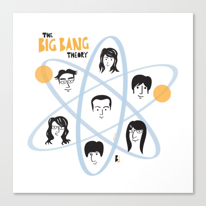 The Big Bang Theory Canvas Print