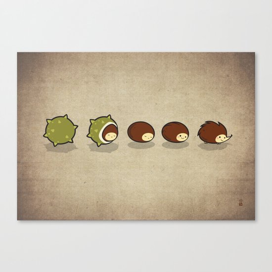 Let There Be Hedgehogs Canvas Print