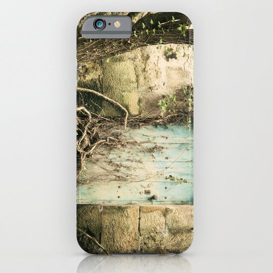 Puerta azul iPhone & iPod Case