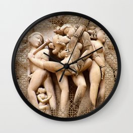 Kama Sutra, Erotic Art, Wall Clock