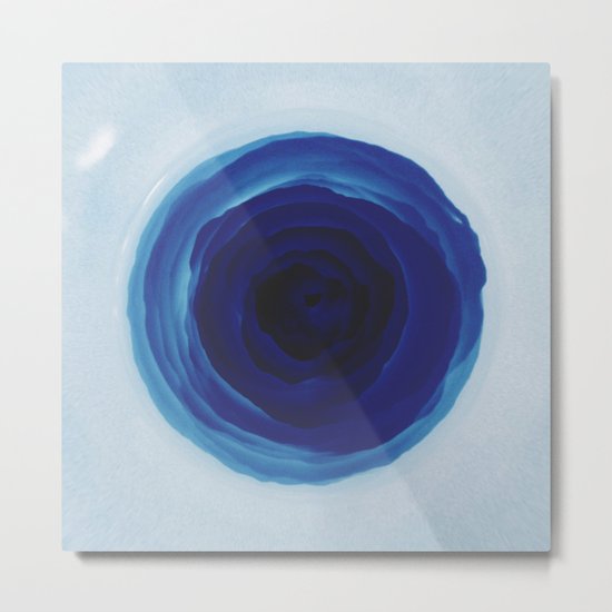 Blue rose Metal Print