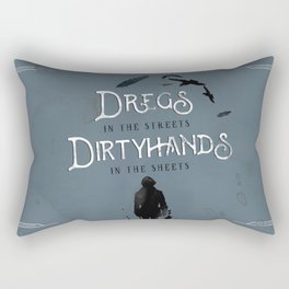DREGS IN THE STREETS Rectangular Pillow