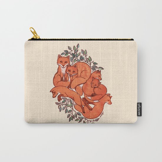 Fox Tangle Carry-All Pouch