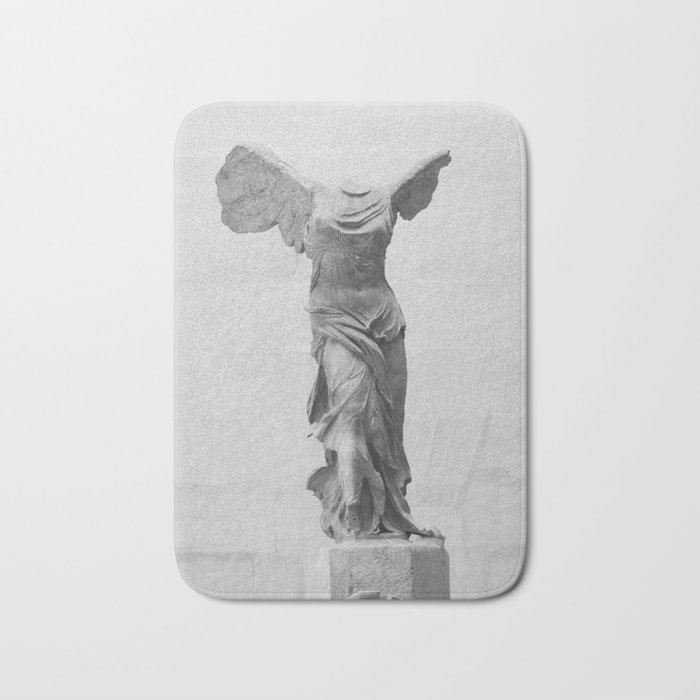 Winged Victory of Samothrace Statue Bath Mat