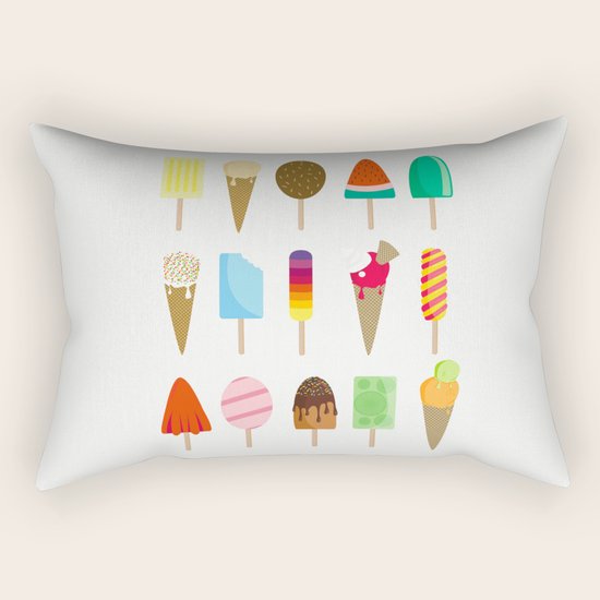 Ice Cream Rectangular Pillow