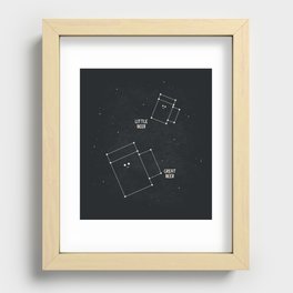 Constellations Recessed Framed Print