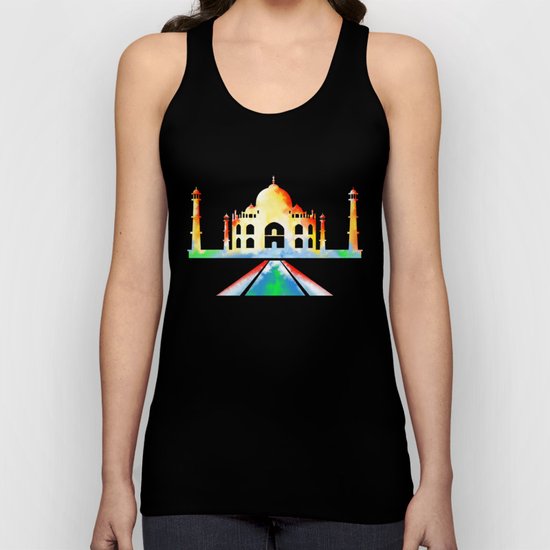 Taj Mahal Unisex Tank Top